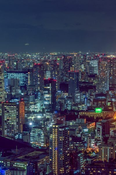 bluerock city night